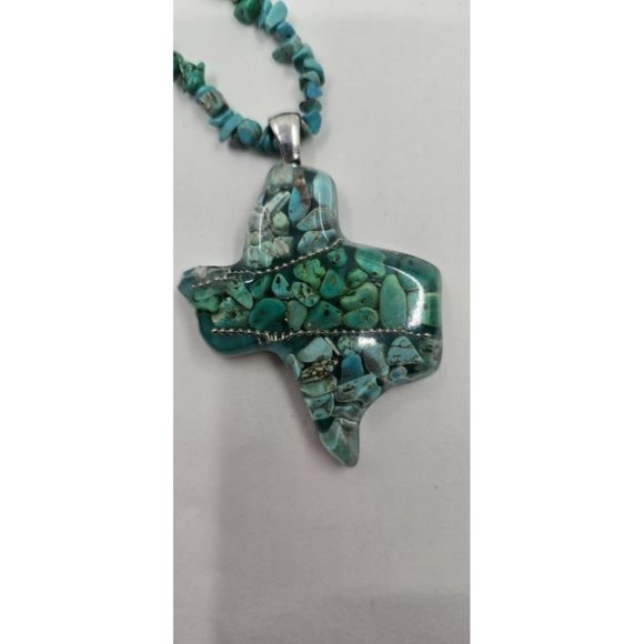 Jewelry - Beautiful  Handmade Texas Pendant  Necklace